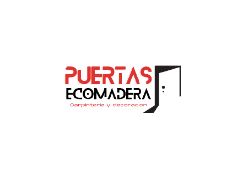 Logo puertas ecoamadera